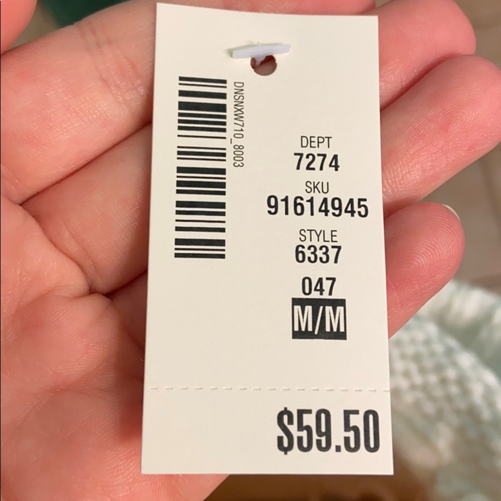 White V-Neck Hooded Sweater - Picture 4 of 4